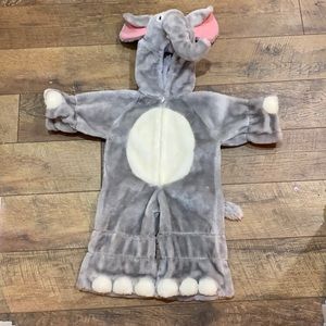Playful Plush Elephant Costume